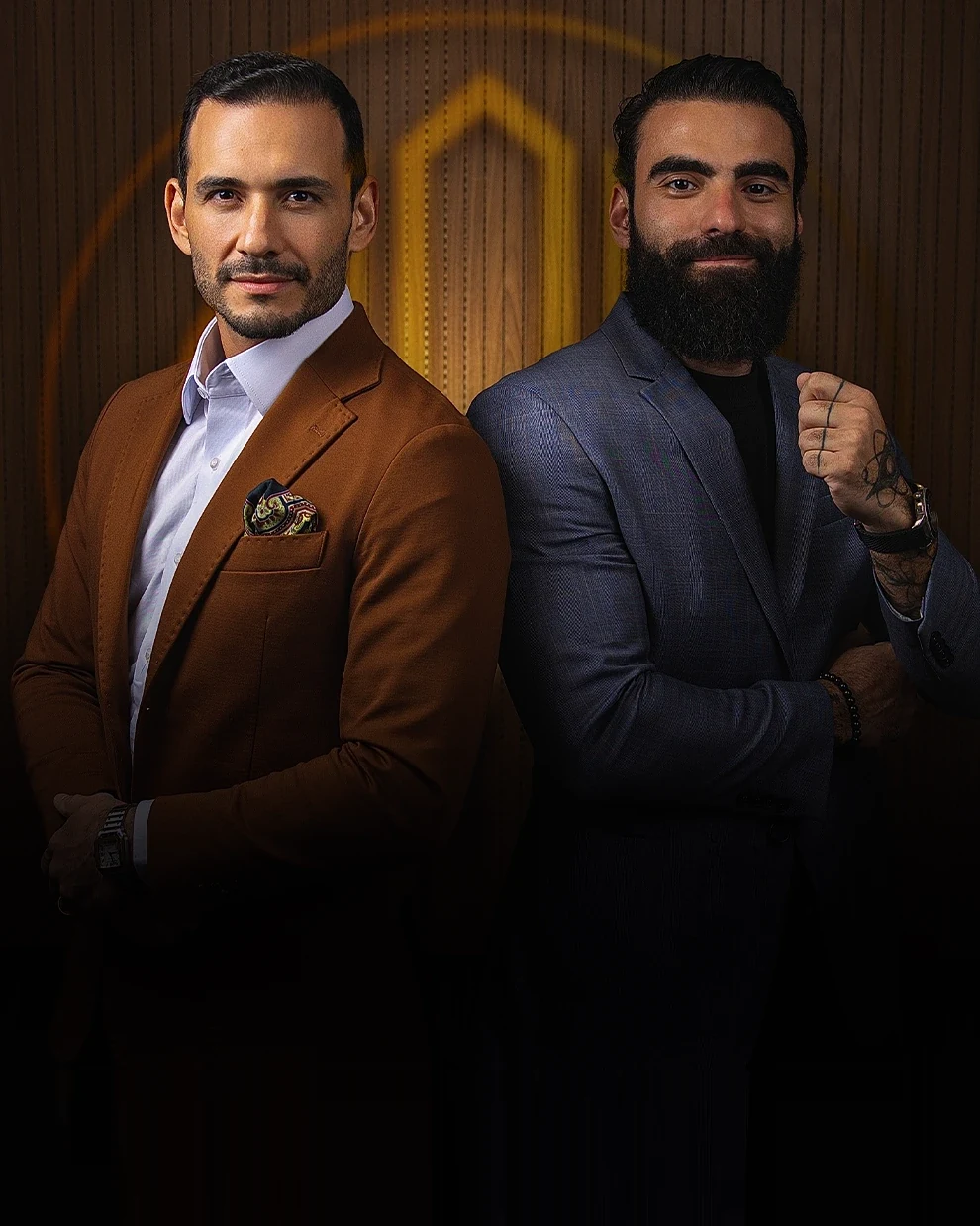 Dr. Mateus Jeronimo, cirurgião, e Patrick Suyti, empresário